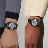 Mens Digital Watch Ultra Thin Minimalist Sports Waterproof Outdoor LED Screen Large Face Wrist Watches for Men with Back Light Alarm Date Stopwatch